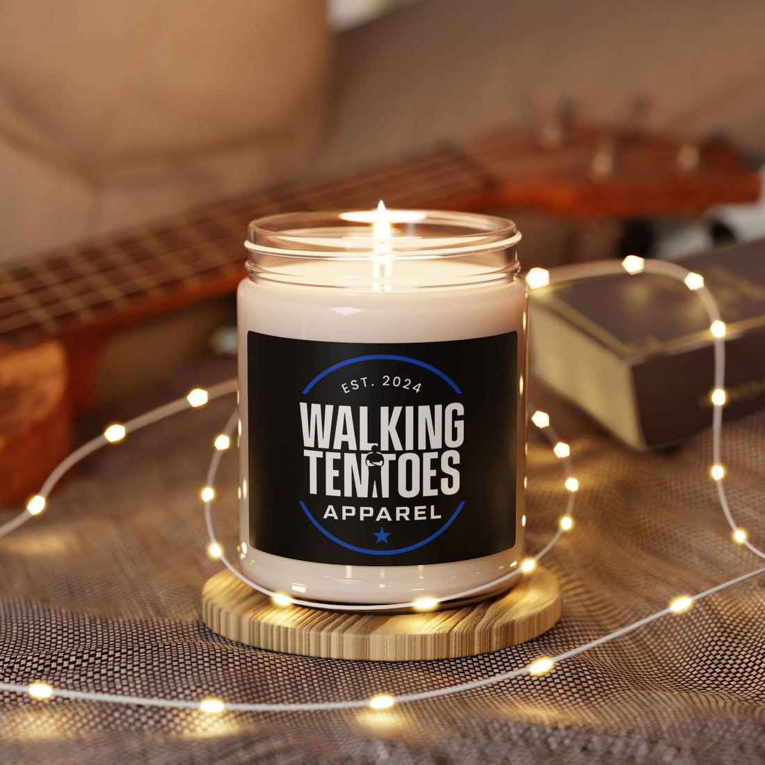 Walking Ten Toes - Scented Soy Candle, 9oz