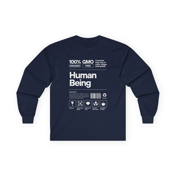 100% Human Being - Long Sleeve Tee